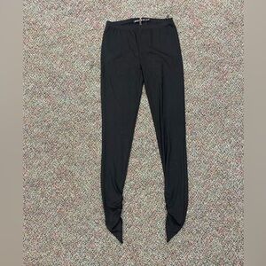 NWT GUDRUN SJODEN Jersey Leggings Black Size Small